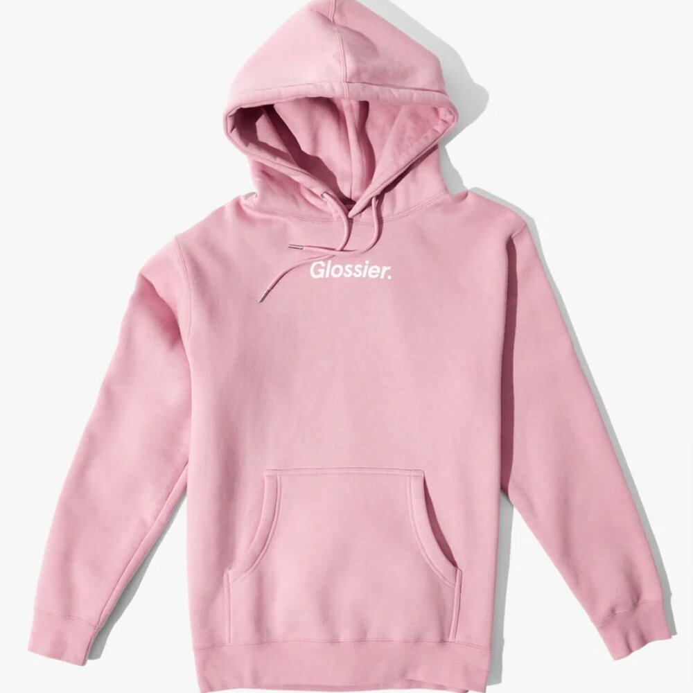 Glossier Original Pink Hoodie Millennial Pink 2XL